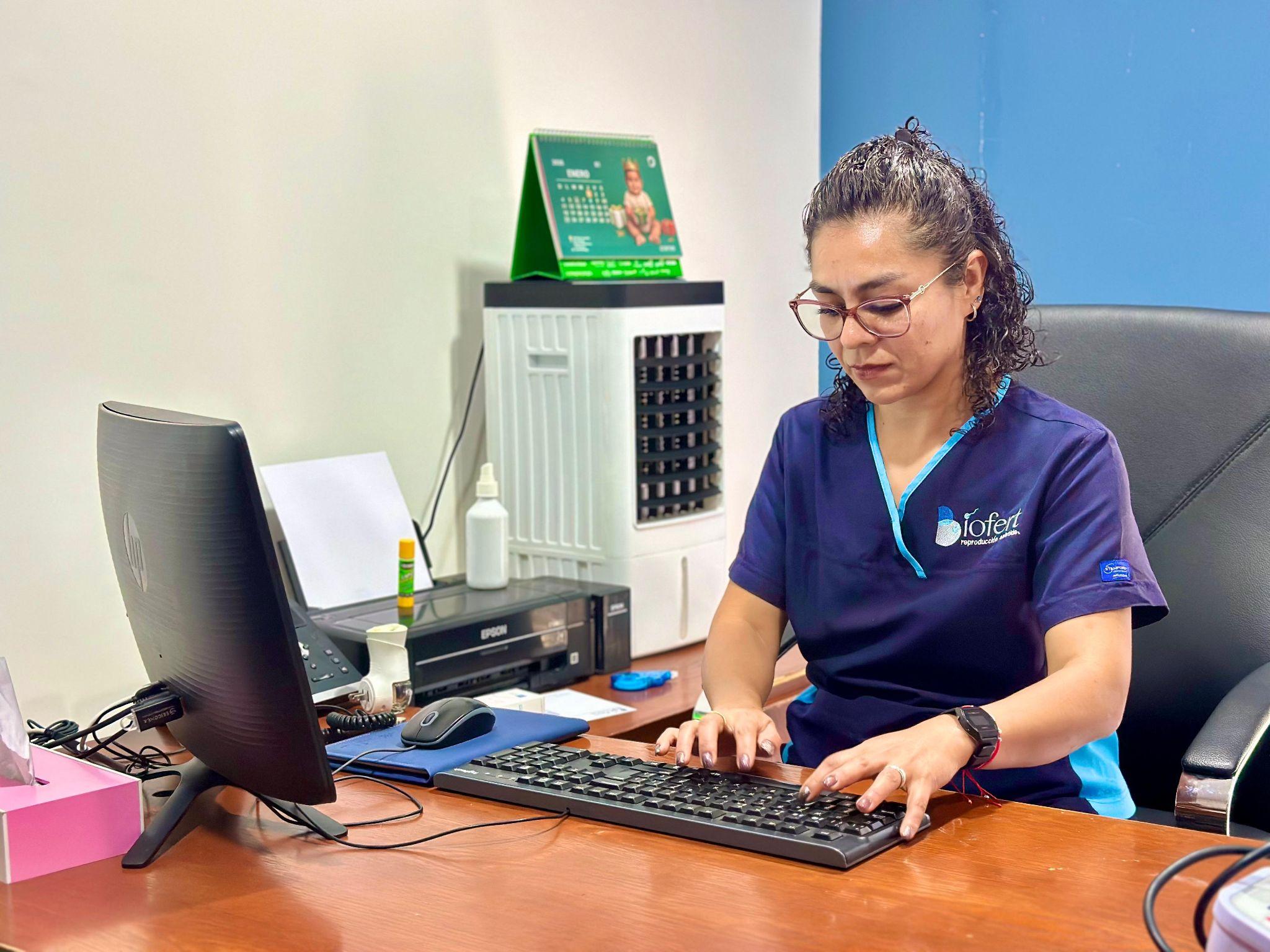 Pacientes en la clinica